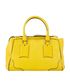 Heritage Small Gladstone Tote, &pound;250, Handbags, Yellow, Leather, Back view